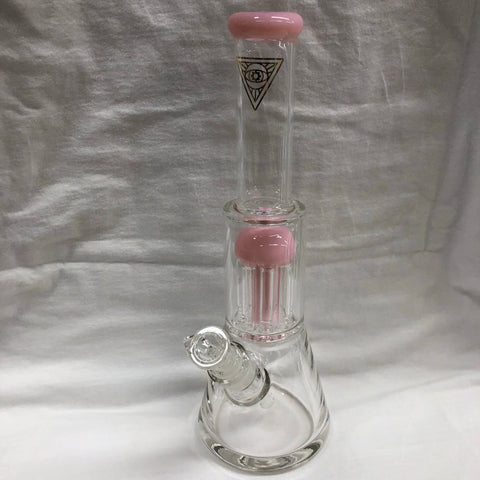 Red Eye Tek 12.5" Tall Immortal Beaker Tube W/Jellyfish Perc